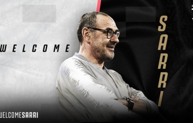 CHÍNH THỨC: Juventus chào đón tân HLV trưởng Maurizio Sarri 