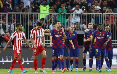 Xác định 2 đại diện góp mặt tại chung kết Siêu cúp Tây Ban Nha