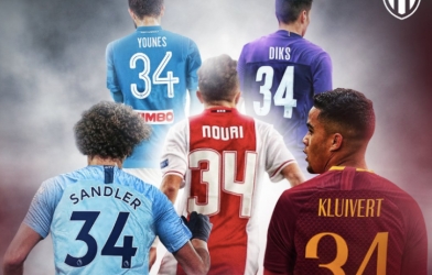 Nouri và những chiếc áo số 34 tung bay khắp châu Âu