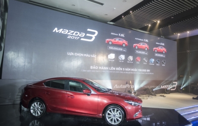 Mazda3 2017 chính thức ra mắt Việt Nam, giá từ 690 triệu