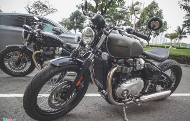 'Soi' môtô Triumph nửa tỷ đồng của Cường Đô La
