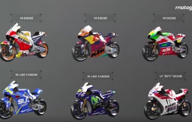 So sánh 'hơi thở' của những 'kiệt tác' MotoGP