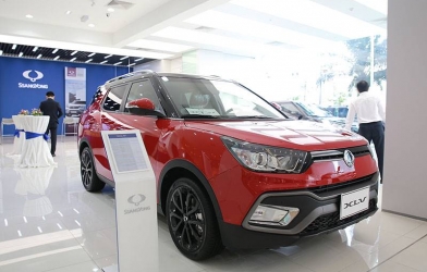 Ôtô Hàn SsangYong giảm giá 180 triệu cho mẫu SUV gia đình