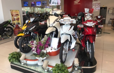 Giá xe máy 'hạ nhiệt' sau Tết