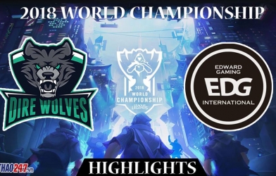 Vòng khởi động CKTG 2018 - Ngày 2 DW vs EDG: Trận đấu đầy mãn nhãn của EDG