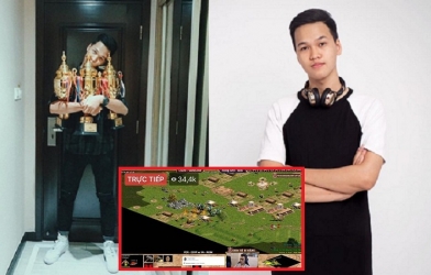 Thần đồng AOE Chim Sẻ Đi Nắng xác lập kỷ lục mới khi vượt qua ViruSs