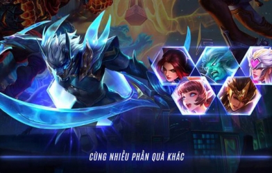 Liên Quân Mobile: Nhanh tay nhận ngay Nakroth 'AIC' và 5 skin siêu đẹp