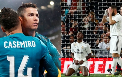 Casemiro: 'Chúng tôi không thể nhắc tới Ronaldo sau trận thua'