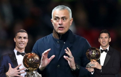 Mourinho: 'Nếu không có Messi, Ronaldo đã giành được 10 QBV'
