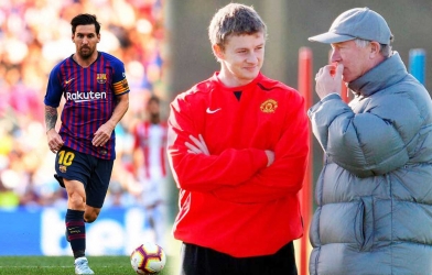 Sir Alex hiến kế cho Solskjaer về cách ngăn chặn Messi