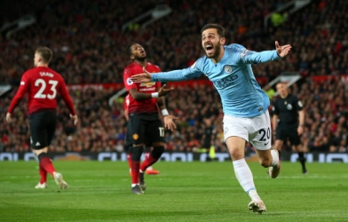 Đả bại MU, Man City tiến gần chức vô địch Ngoại hạng Anh