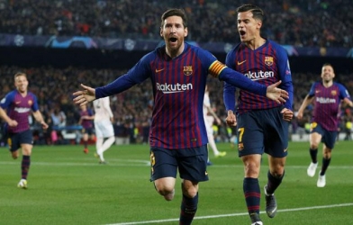 VIDEO: Messi giành giải Bàn thắng đẹp nhất vòng tứ kết C1