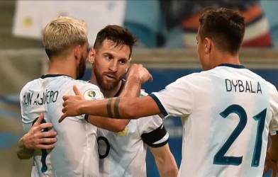 Đội hình xuất phát Argentina đấu Brazil: Đầu tàu Messi