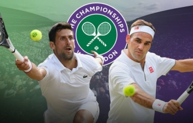Lịch thi đấu chung kết Wimbledon: Federer quyết đấu Djokovic