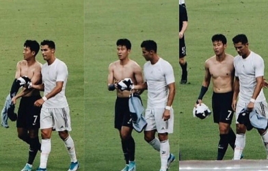 VIDEO: Son Heung-min xin đổi áo với thần tượng Ronaldo và cái kết