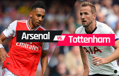 Đội hình kết hợp Arsenal vs Tottenham: 'Song sát' Kane - Aubameyang