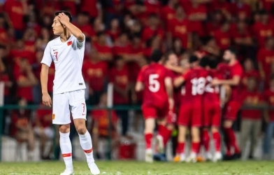 Trung Quốc thất bại bạc nhược tại vòng loại World Cup 2022