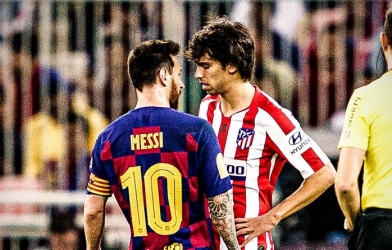 'Tiểu Ronaldo' và Messi suýt tẩn nhau tại Siêu cúp Tây Ban Nha