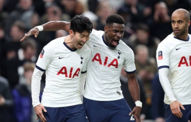 Son Heung-min nổ súng, Tottenham vất vả giành vé đi tiếp