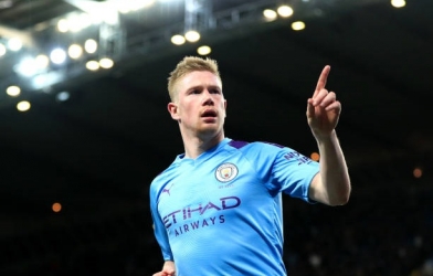 De Bruyne tỏa sáng, Man City giành chiến thắng nhẹ nhàng