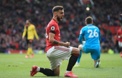 Bruno Fernandes rực sáng, MU thắng tưng bừng tại Old Trafford