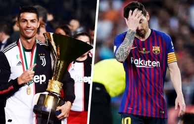 Ronaldo đánh bại Messi để trở thành cầu thủ vĩ đại nhất mọi thời đại