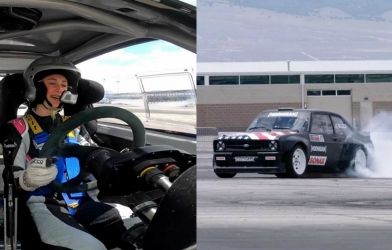 VIDEO: Bé gái 13 tuổi xinh đẹp trổ tài drift vô cùng điêu luyện