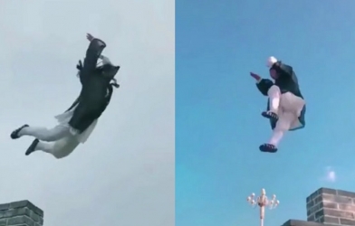 VIDEO: Cao thủ Trung Quốc biểu diễn võ thuật vạn người mê