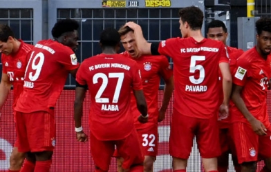 Bảng xếp hạng Bundesliga vòng 28: Bayern Munich bỏ xa Dortmund