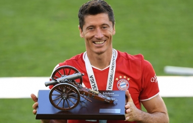 Lewandowski giành danh hiệu Vua phá lưới Bundesliga 2019/20
