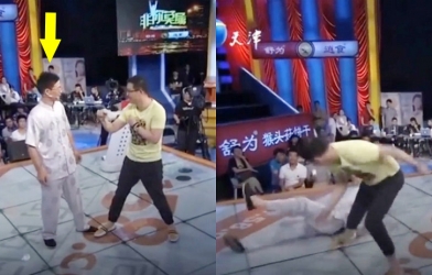 VIDEO: Cao thủ Vịnh Xuân bị chính bạn diễn lật tẩy bộ mặt thật