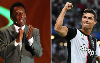 'Vua bóng đá' Pele hết lời ca ngợi Ronaldo