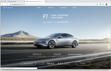 Hãng xe ô tô Trung Quốc 'nhái' website Tesla bị phát hiện