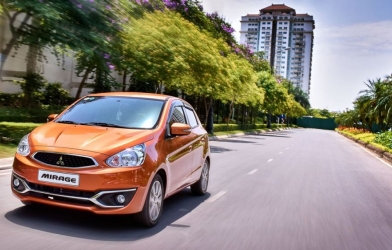 Mitsubishi Mirage giảm 50 triệu VNĐ, thấp gần giá xe Kia Morning