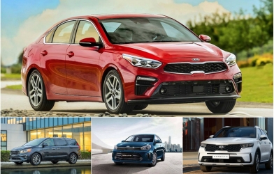 Xe Kia đồng loạt giảm giá mạnh trong tháng 6, lên tới 100 triệu VNĐ