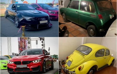 Dàn xế 'khủng' của CEO 1999 vừa tặng xe bạc tỷ cho bạn gái