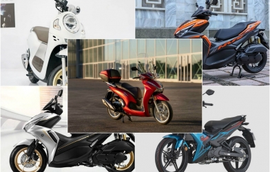 Điểm tên 5 xe máy hot 2021 vừa ra mắt, giá từ 33 triệu VNĐ