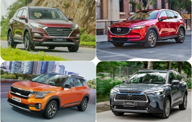 Crossover bán chạy nhất tháng 10: Mazda CX-5 dẫn đầu
