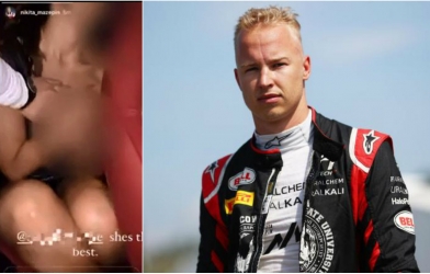 Đoạn clip 'sàm sỡ' trong xế hộp của tay đua F1 gây phẫn nộ