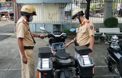 4 chiếc Honda Winner X vừa được cấp cho CSGT có trang bị 'khủng'