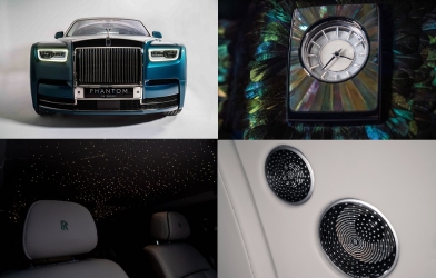 Dùng 3000 lông chim trang trí nội thất, chỉ có thể là Rolls Royce