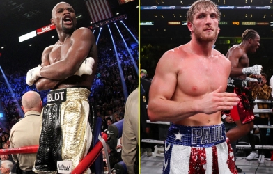 Floyd Mayweather có ngại ưu thế thể hình của Logan Paul?