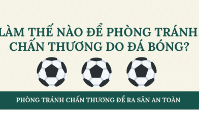 Làm thể nào để phòng tránh chấn thương do đá bóng?