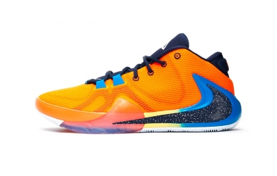 Nike giới thiệu giày bóng rổ Zoom Freak 1 với màu cam rực rỡ