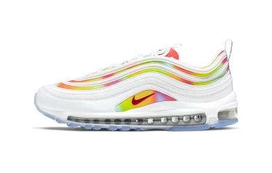 Nike phối màu Airmax 97 với họa tiết Tie-Dye độc đáo