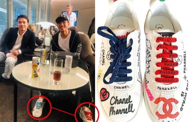 Văn Hậu đi giày 'cọc cạch' giá 3000 USD về Việt Nam hội quân