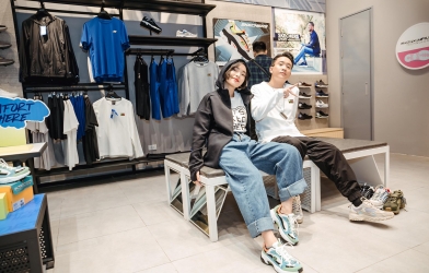 Phối đồ với giày thể thao 'cá tính' như Châu Bùi