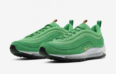 Nike phát hành Air Max 97 màu xanh may mắn