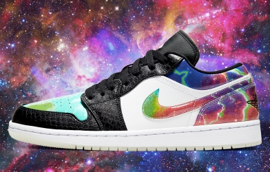 Nike hé lộ Air Jordan 1 Low dải ngân hà rực rỡ