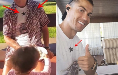 Đồ mặc 'chơi' tại nhà của Ronaldo giá hơn 3000 USD